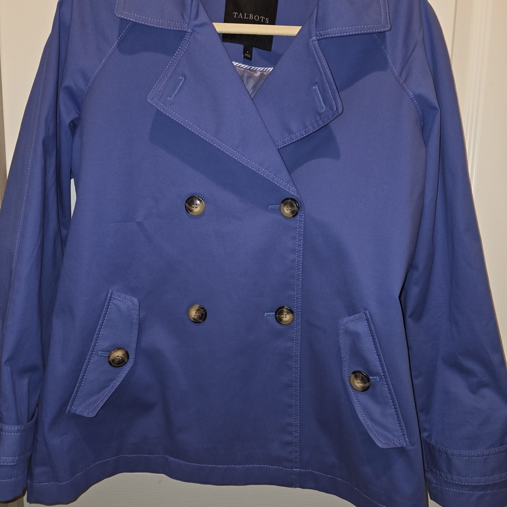 Talbots Women's Blue Peacoat